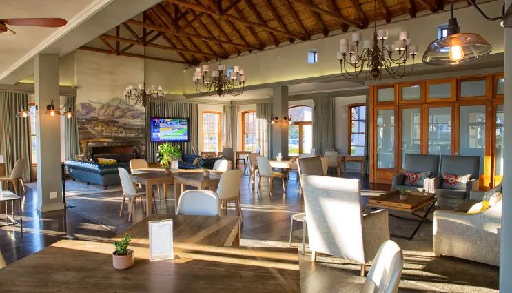 Clubhouse lounge interior