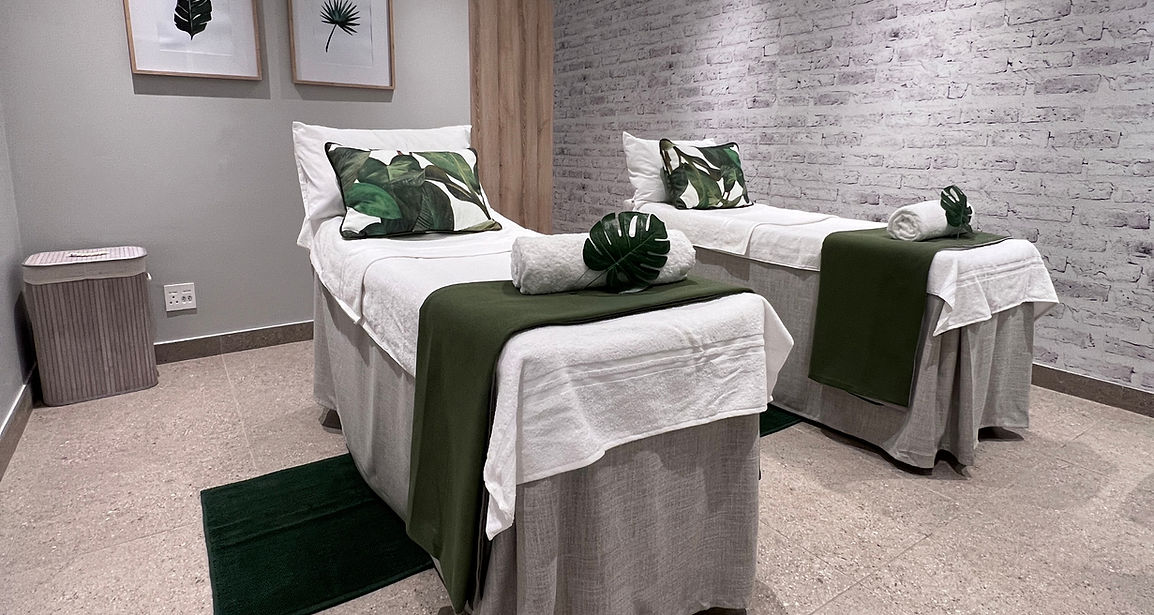 Spa treatment room