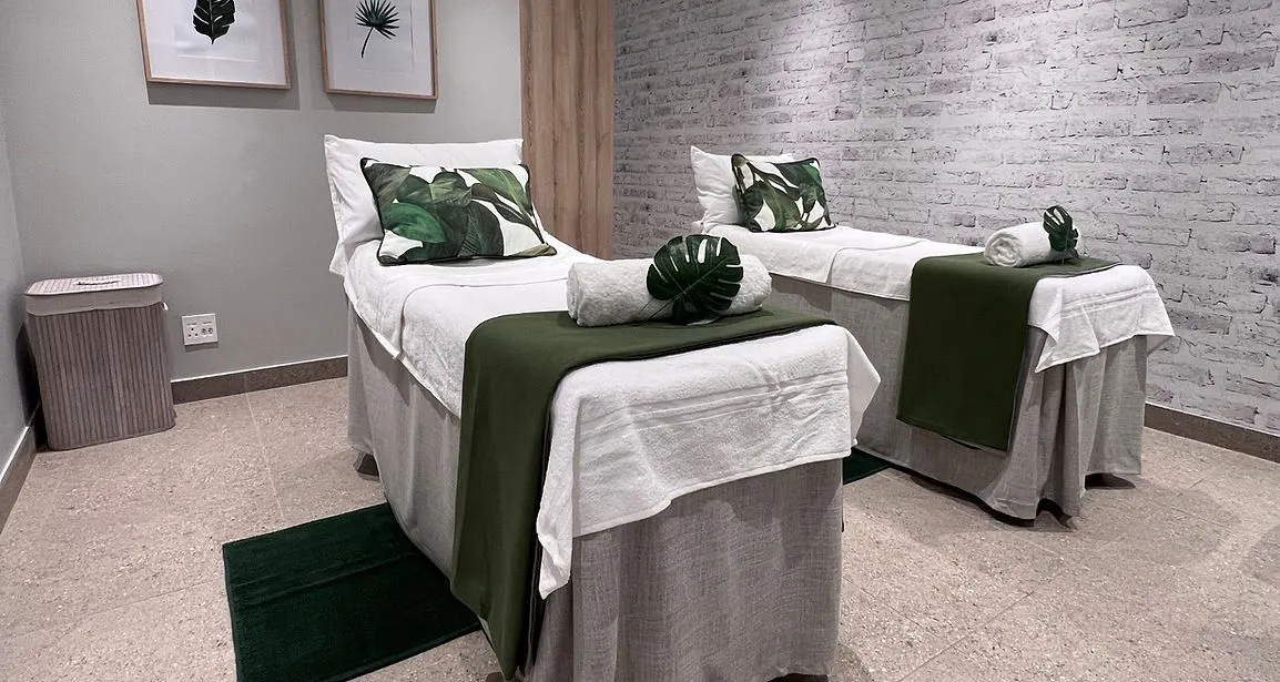 Spa treatment room