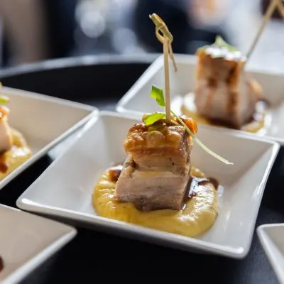 Pork belly dish