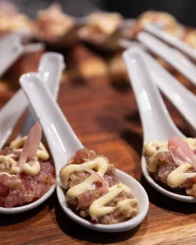 Tartare appetizers