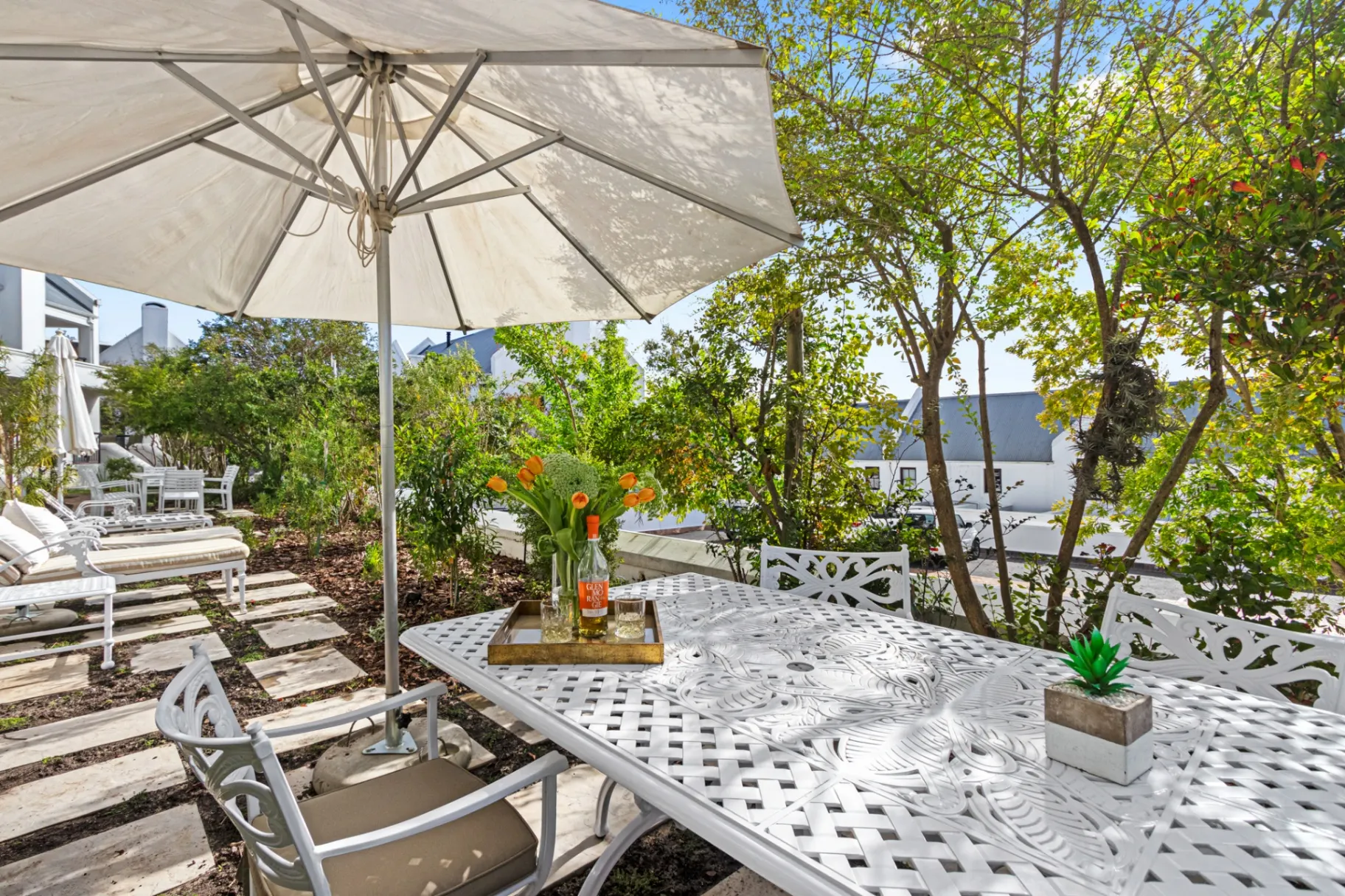 Patio dining