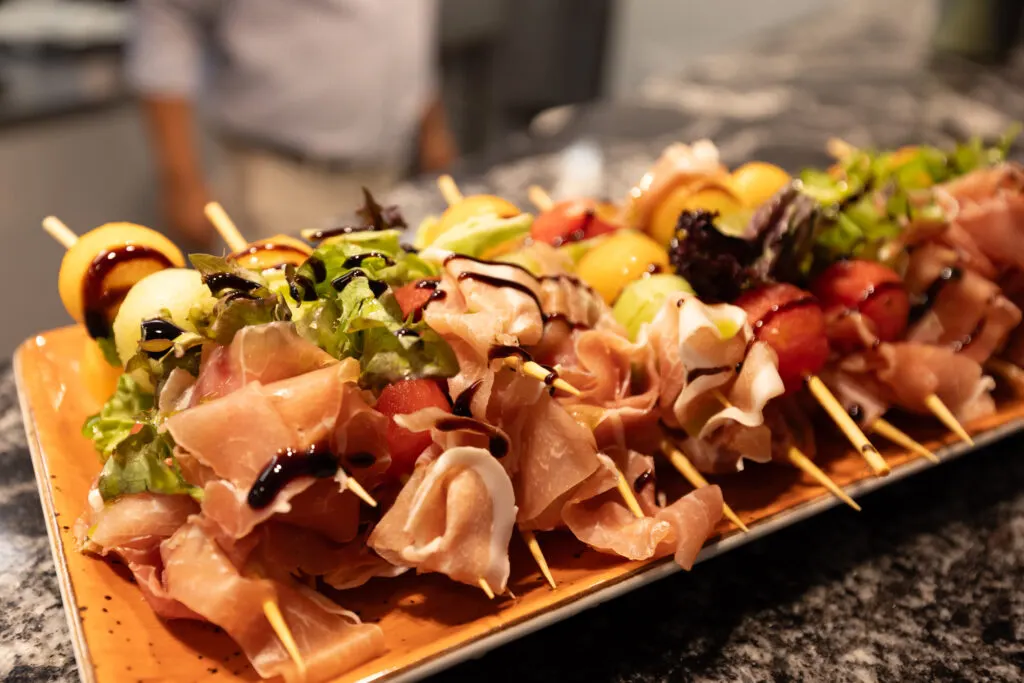 Prosciutto and melon