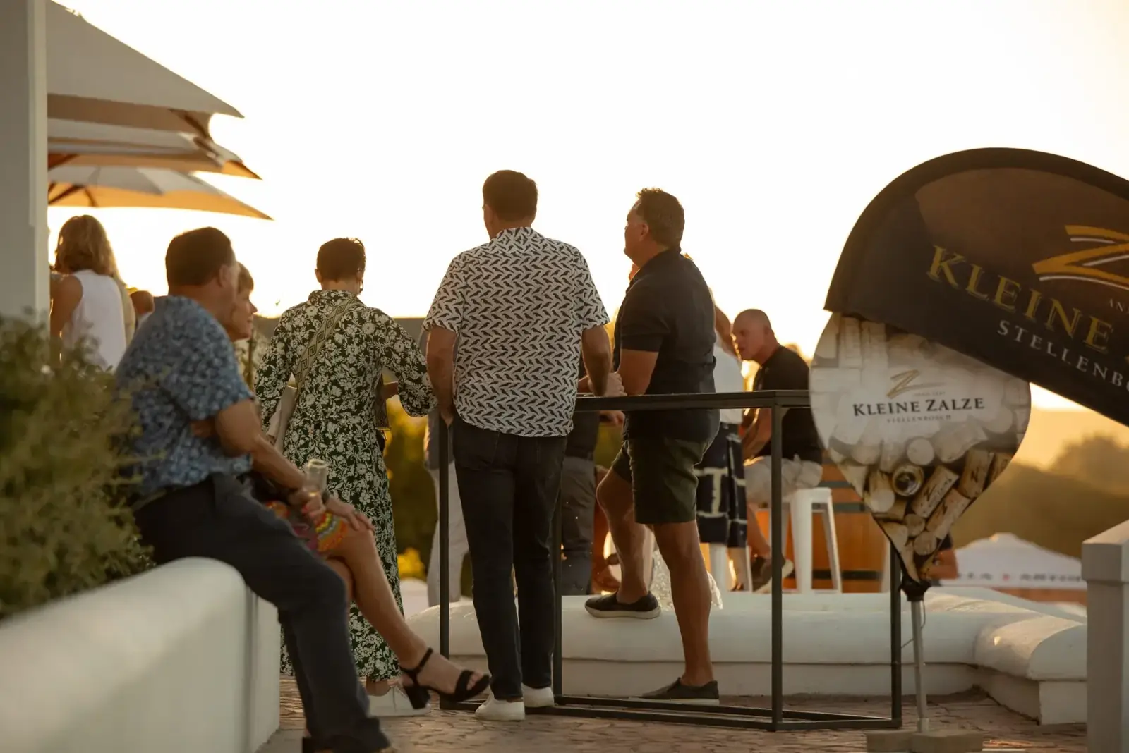 Evening atmosphere at Sunset Terrace