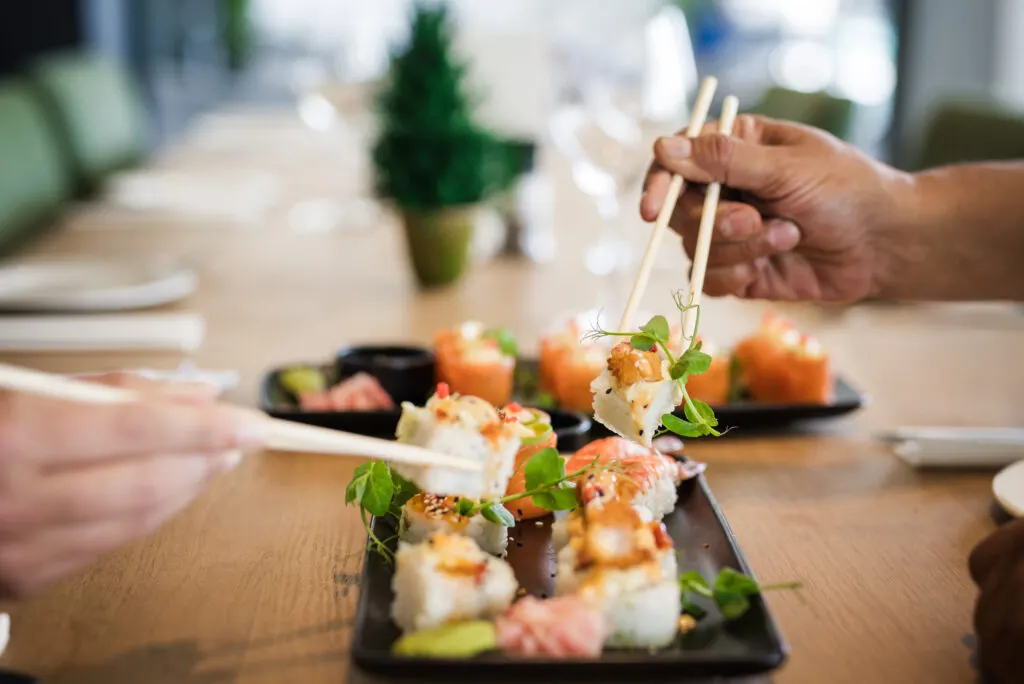 Sushi dining