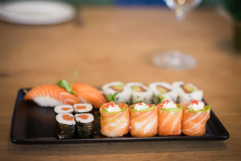 Sushi salmon