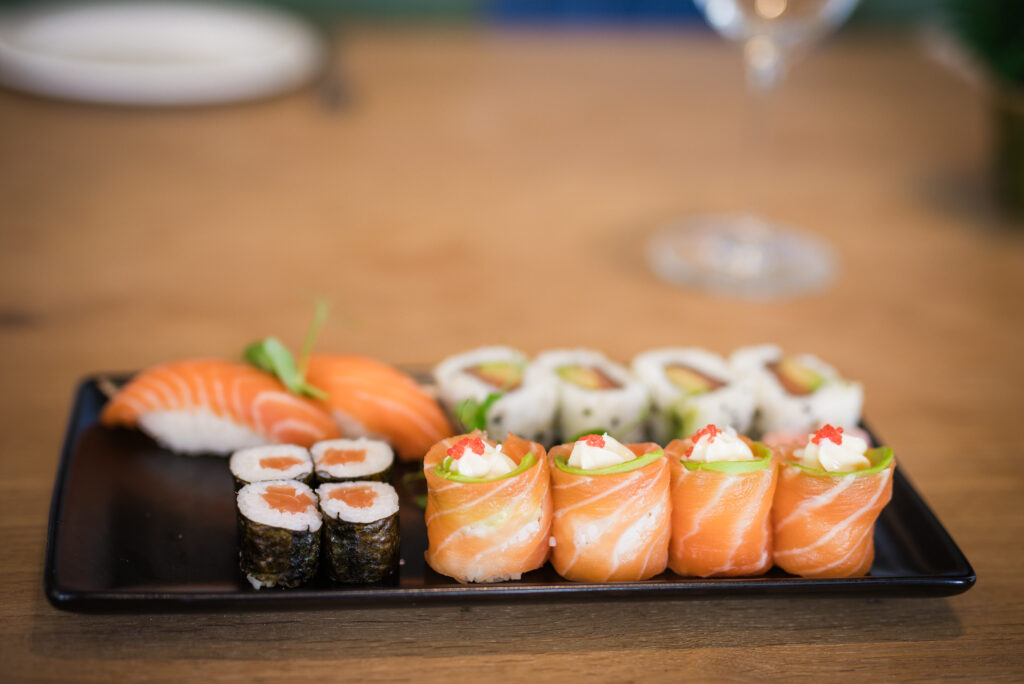 Sushi salmon
