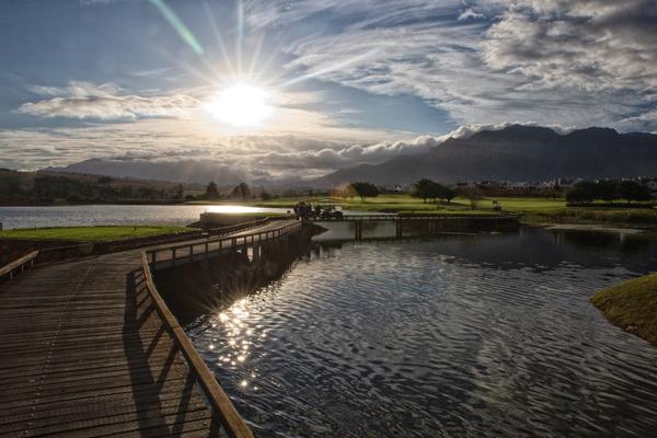 Water hazard bridge