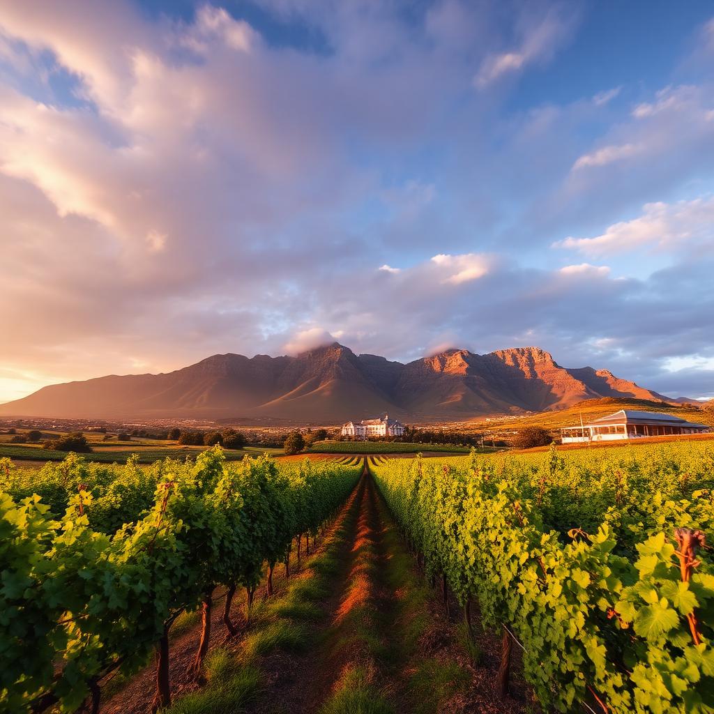 Stellenbosch Winelands landscape